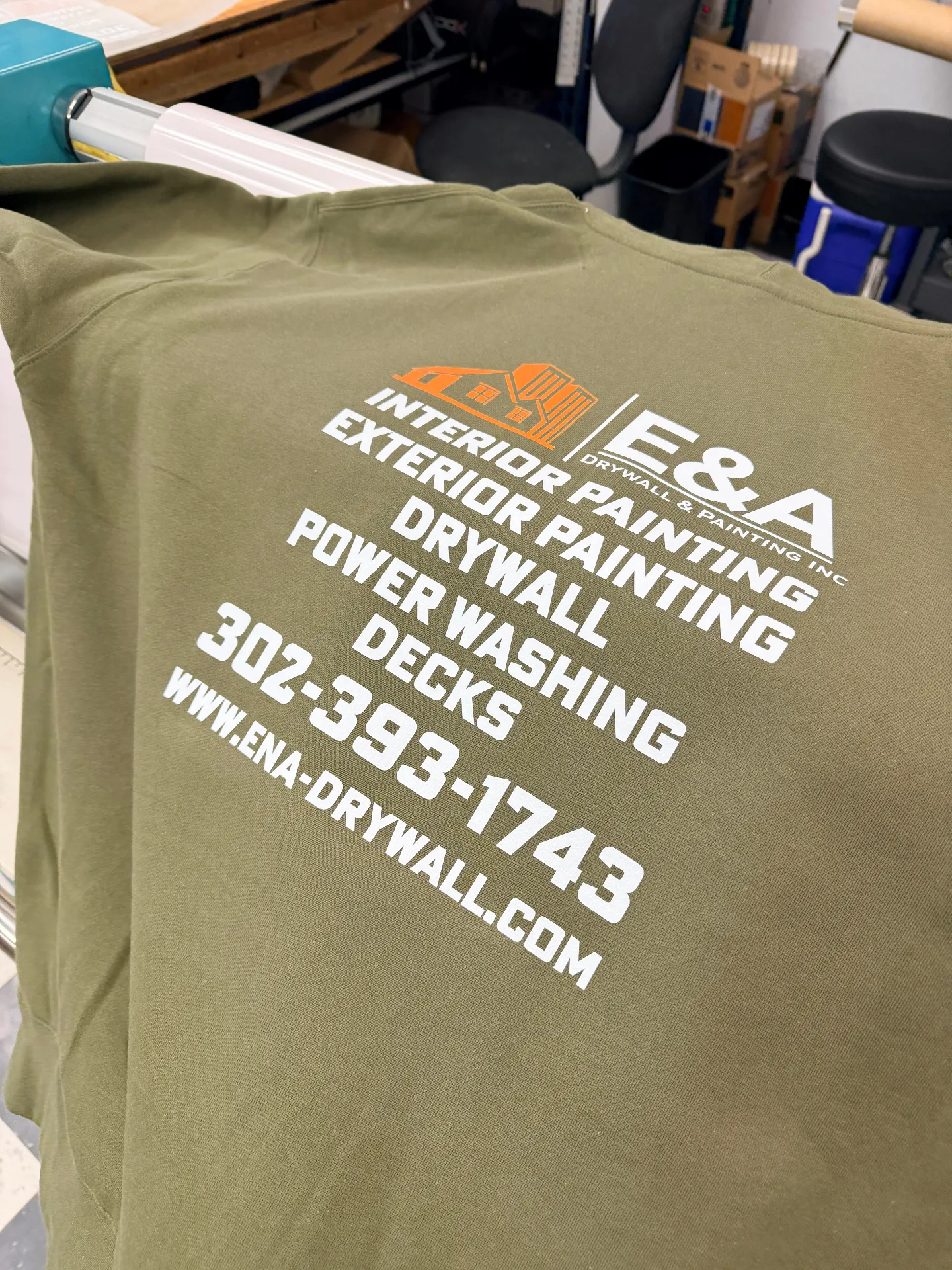 Screen Printed Apparel in Wilmington, DE — ZeroDegree Signs